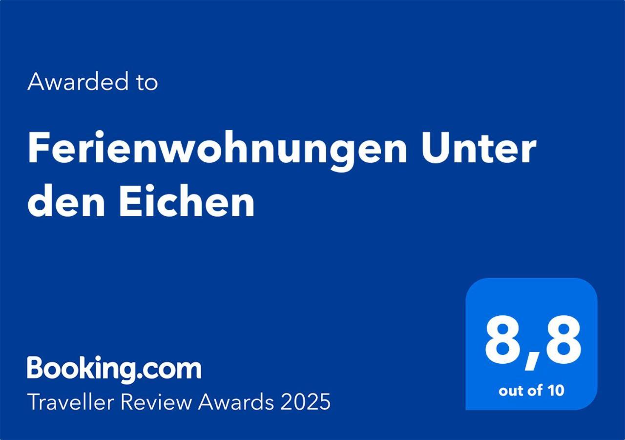 Ferienwohnungen Unter Den Eichen Stade Esterno foto